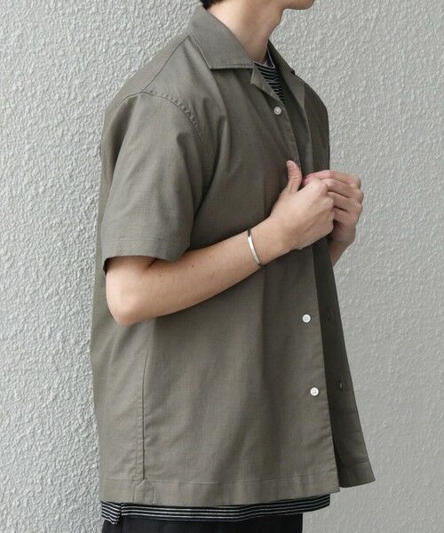 SHIPS / シップス シャツ・ブラウス | SHIPS any:〈接触冷感/遮熱等〉ハイブリッドリネン オープンカラー シャツ(セットアップ対応)◇ | 詳細12