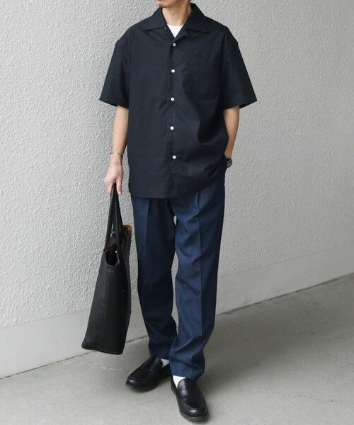 SHIPS / シップス シャツ・ブラウス | SHIPS any:〈接触冷感/遮熱等〉ハイブリッドリネン オープンカラー シャツ(セットアップ対応)◇ | 詳細23