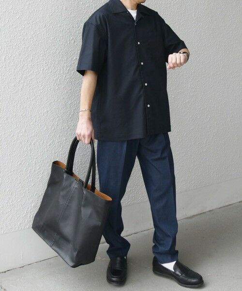 SHIPS / シップス シャツ・ブラウス | SHIPS any:〈接触冷感/遮熱等〉ハイブリッドリネン オープンカラー シャツ(セットアップ対応)◇ | 詳細24