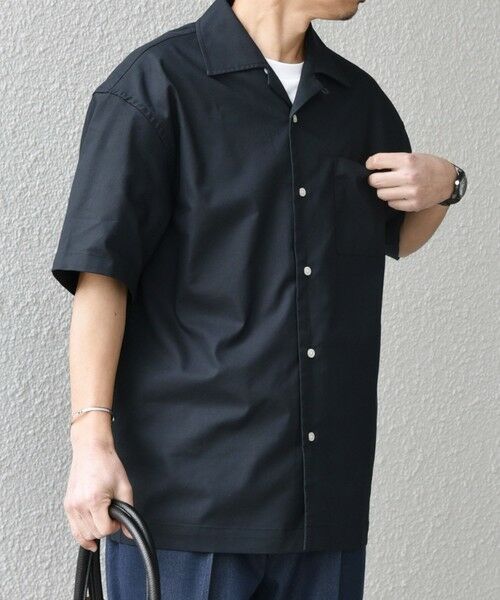 SHIPS / シップス シャツ・ブラウス | SHIPS any:〈接触冷感/遮熱等〉ハイブリッドリネン オープンカラー シャツ(セットアップ対応)◇ | 詳細27