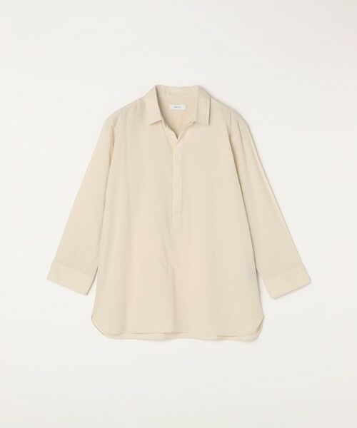 SHIPS / シップス シャツ・ブラウス | SHIPS any:〈洗濯機可能〉コットン/リネン 7分袖 スキッパー プルオーバー シャツ 25SS◇ | 詳細6