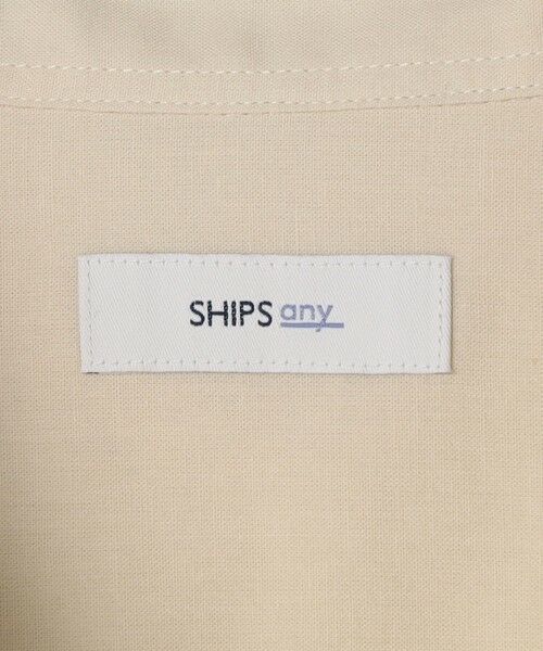 SHIPS / シップス シャツ・ブラウス | SHIPS any:〈洗濯機可能〉コットン/リネン 7分袖 スキッパー プルオーバー シャツ 25SS◇ | 詳細8