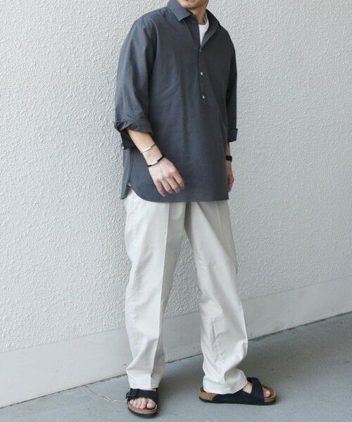 SHIPS / シップス シャツ・ブラウス | SHIPS any:〈洗濯機可能〉コットン/リネン 7分袖 スキッパー プルオーバー シャツ 25SS◇ | 詳細15