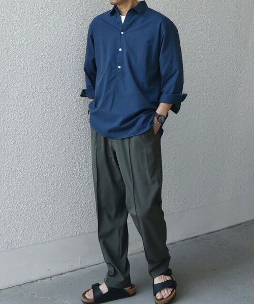 SHIPS / シップス シャツ・ブラウス | SHIPS any:〈洗濯機可能〉コットン/リネン 7分袖 スキッパー プルオーバー シャツ 25SS◇ | 詳細28