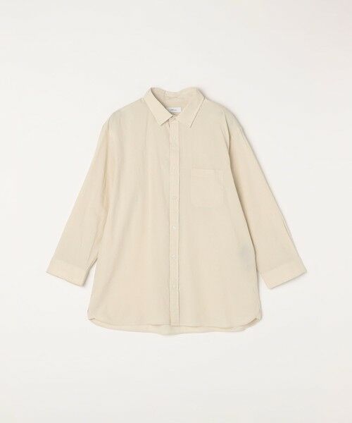 SHIPS / シップス シャツ・ブラウス | SHIPS any:〈洗濯機可能〉コットン/リネン 7分袖 レギュラー シャツ 25SS◇ | 詳細6