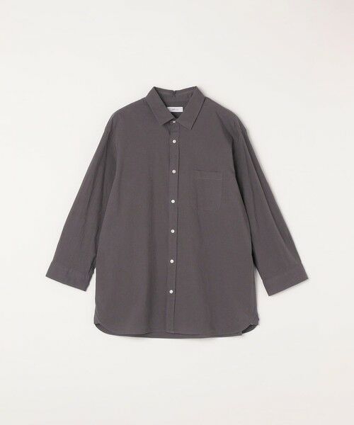 SHIPS / シップス シャツ・ブラウス | SHIPS any:〈洗濯機可能〉コットン/リネン 7分袖 レギュラー シャツ 25SS◇ | 詳細13