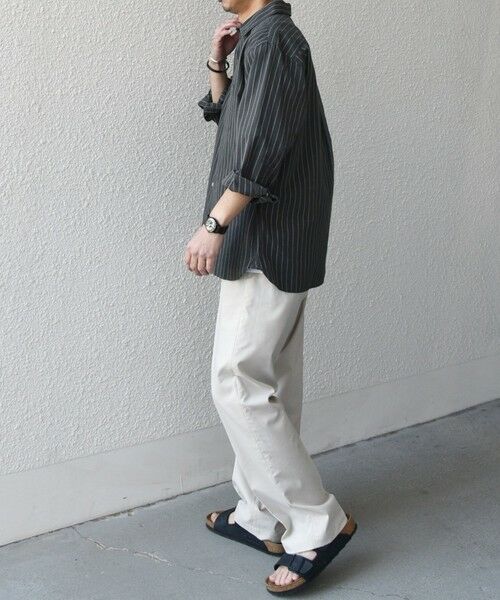 SHIPS / シップス シャツ・ブラウス | SHIPS any:〈洗濯機可能〉コットン/リネン ストライプ ７分袖 レギュラー シャツ◇ | 詳細21