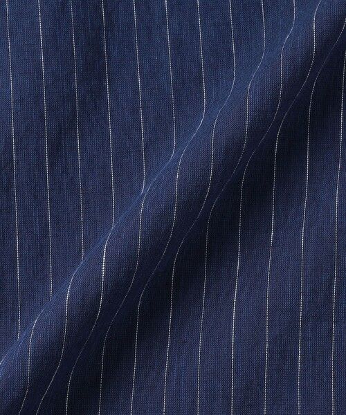 SHIPS / シップス シャツ・ブラウス | SHIPS any: 〈洗濯機可能〉コットン / リネン ブルー ストライプ 7分袖 レギュラー シャツ◇ | 詳細29
