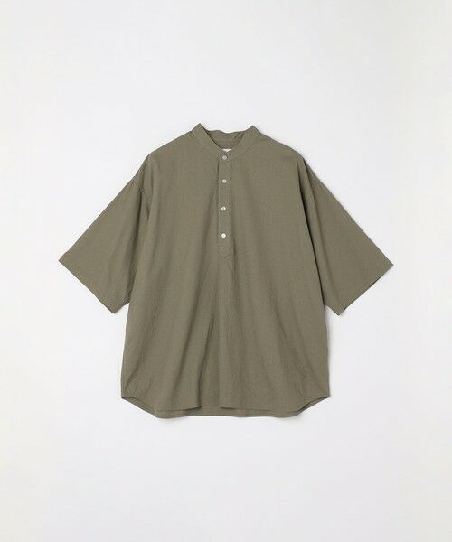 SHIPS / シップス シャツ・ブラウス | 【WEB限定】SHIPS any:〈洗濯機可能〉リネン/レーヨン バンド スキッパー ハーフスリーブ プルオーバー シャツ◇ | 詳細14