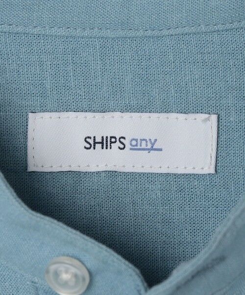 SHIPS / シップス シャツ・ブラウス | 【WEB限定】SHIPS any:〈洗濯機可能〉リネン/レーヨン バンド スキッパー ハーフスリーブ プルオーバー シャツ◇ | 詳細30