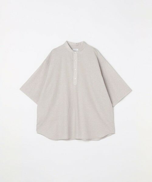 SHIPS / シップス シャツ・ブラウス | SHIPS any: コットン/リネン バンド スキッパー ハーフスリーブ シャツ◇ | 詳細6