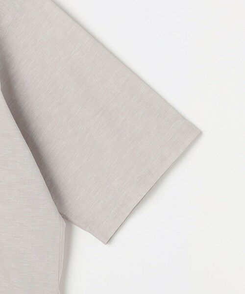 SHIPS / シップス シャツ・ブラウス | SHIPS any: コットン/リネン バンド スキッパー ハーフスリーブ シャツ◇ | 詳細9