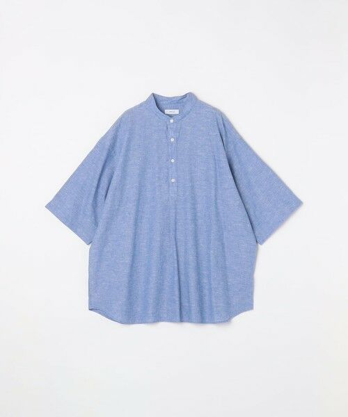 SHIPS / シップス シャツ・ブラウス | SHIPS any: コットン/リネン バンド スキッパー ハーフスリーブ シャツ◇ | 詳細25
