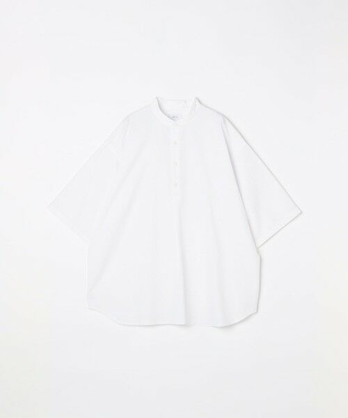 SHIPS / シップス シャツ・ブラウス | SHIPS any: シアサッカー ストライプ バンド スキッパー ハーフスリーブ シャツ◇ | 詳細6