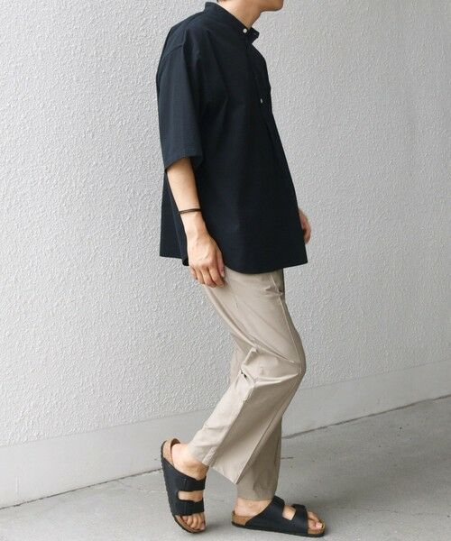 SHIPS / シップス シャツ・ブラウス | SHIPS any: シアサッカー ストライプ バンド スキッパー ハーフスリーブ シャツ◇ | 詳細9