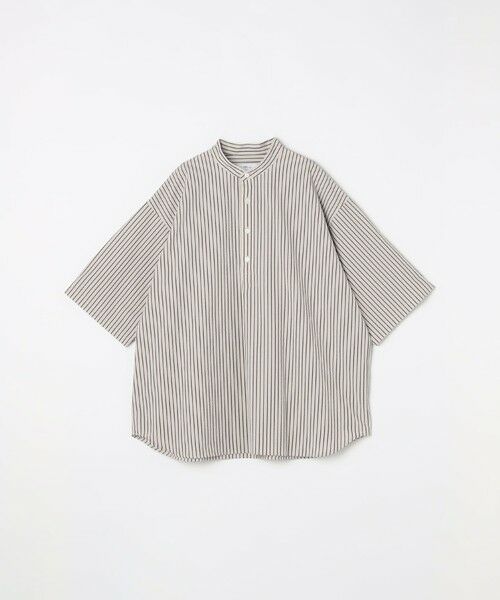 SHIPS / シップス シャツ・ブラウス | SHIPS any: シアサッカー ストライプ バンド スキッパー ハーフスリーブ シャツ◇ | 詳細20