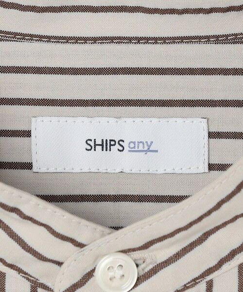 SHIPS / シップス シャツ・ブラウス | SHIPS any: シアサッカー ストライプ バンド スキッパー ハーフスリーブ シャツ◇ | 詳細25