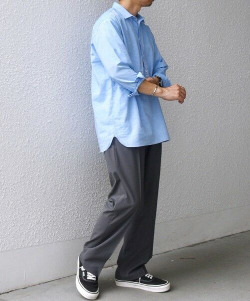 SHIPS / シップス シャツ・ブラウス | SHIPS any: コットン/リネン 7分袖 スキッパー プルオーバー シャツ◇◇ | 詳細16