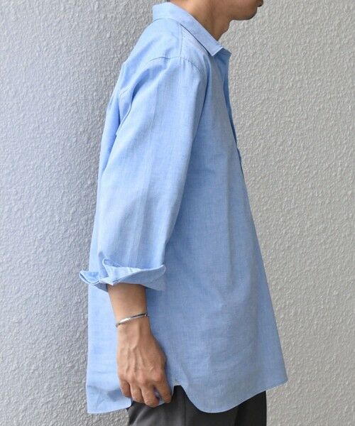 SHIPS / シップス シャツ・ブラウス | SHIPS any: コットン/リネン 7分袖 スキッパー プルオーバー シャツ◇◇ | 詳細19