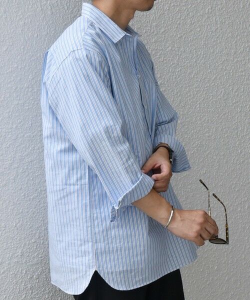 SHIPS / シップス シャツ・ブラウス | SHIPS any: コットン/リネン 7分袖 スキッパー プルオーバー シャツ◇◇ | 詳細26