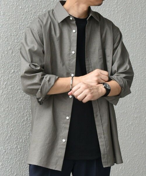 SHIPS / シップス シャツ・ブラウス | SHIPS any: コットン/リネン 7分袖 レギュラー シャツ◇◇ | 詳細10