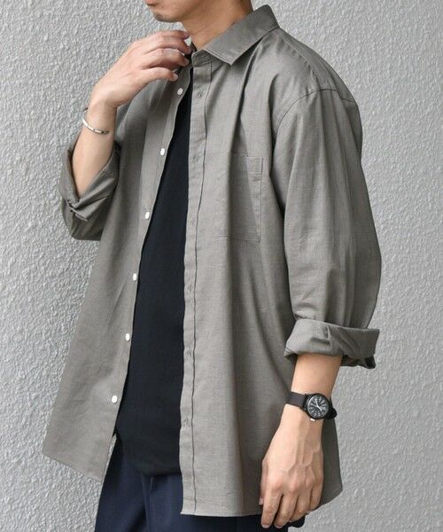 SHIPS / シップス シャツ・ブラウス | SHIPS any: コットン/リネン 7分袖 レギュラー シャツ◇◇ | 詳細11