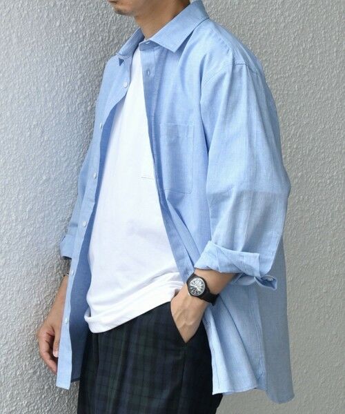 SHIPS / シップス シャツ・ブラウス | SHIPS any: コットン/リネン 7分袖 レギュラー シャツ◇◇ | 詳細18