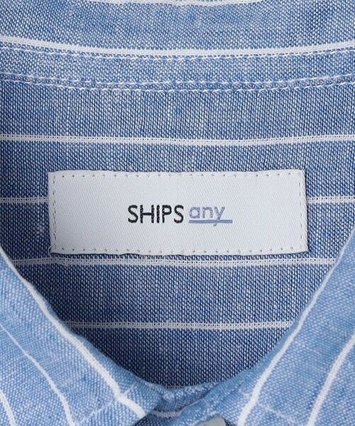 SHIPS / シップス シャツ・ブラウス | SHIPS any: コットン/リネン ストライプ 7分袖 レギュラー シャツ◇◇ | 詳細15