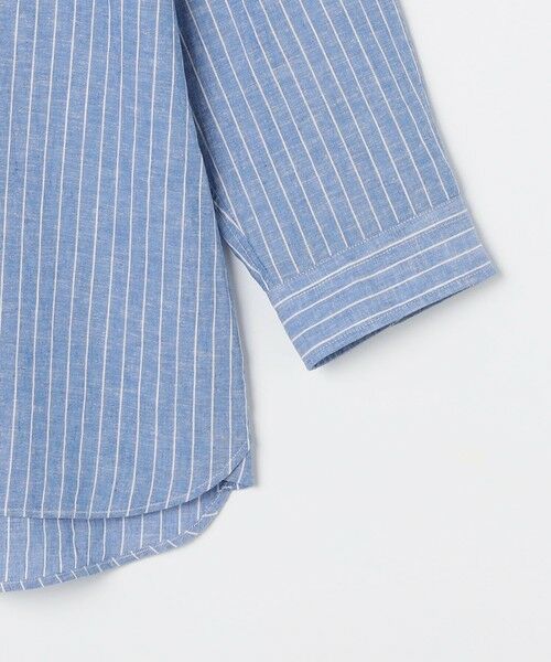 SHIPS / シップス シャツ・ブラウス | SHIPS any: コットン/リネン ストライプ 7分袖 レギュラー シャツ◇◇ | 詳細16