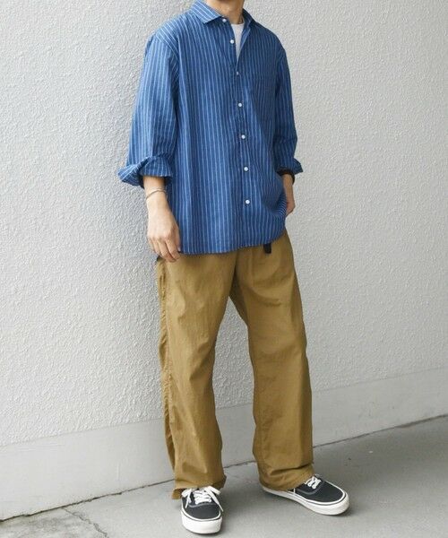 SHIPS / シップス シャツ・ブラウス | SHIPS any: コットン/リネン ストライプ 7分袖 レギュラー シャツ◇◇ | 詳細20