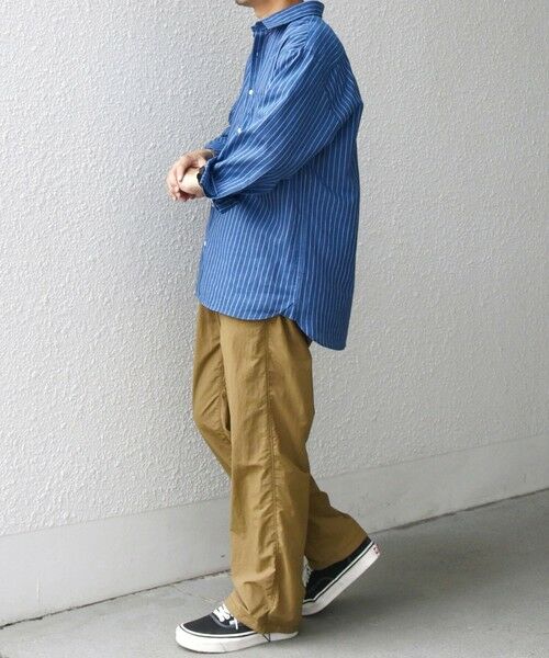 SHIPS / シップス シャツ・ブラウス | SHIPS any: コットン/リネン ストライプ 7分袖 レギュラー シャツ◇◇ | 詳細21