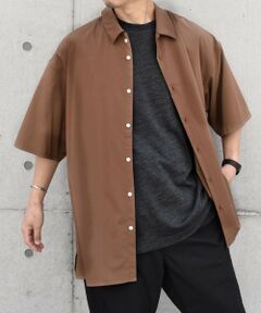 SHIPS / シップス シャツ・ブラウス | SHIPS any: バンブー レーヨン ルーズ ハーフスリーブ シャツ ［BRIOS］◇