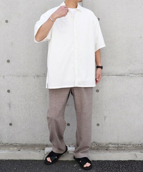 SHIPS / シップス シャツ・ブラウス | SHIPS any: バンブー レーヨン ルーズ ハーフスリーブ シャツ ［BRIOS］◇ | 詳細2