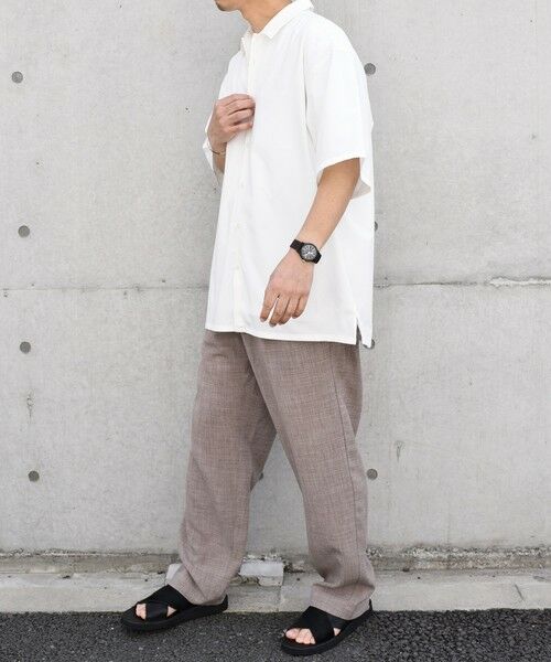 SHIPS / シップス シャツ・ブラウス | SHIPS any: バンブー レーヨン ルーズ ハーフスリーブ シャツ ［BRIOS］◇ | 詳細3