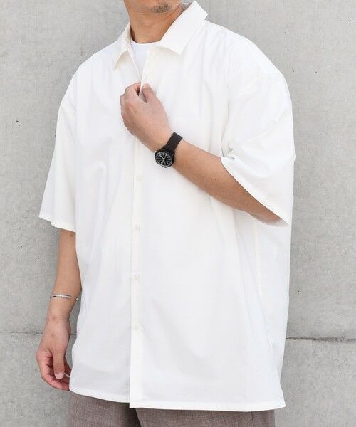 SHIPS / シップス シャツ・ブラウス | SHIPS any: バンブー レーヨン ルーズ ハーフスリーブ シャツ ［BRIOS］◇ | 詳細6