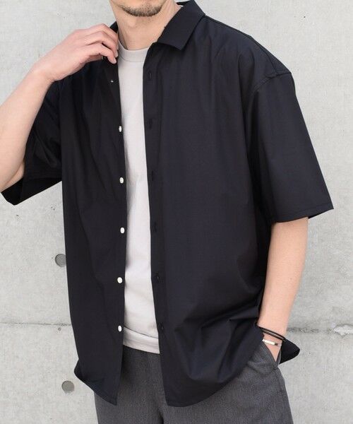 SHIPS / シップス シャツ・ブラウス | SHIPS any: バンブー レーヨン ルーズ ハーフスリーブ シャツ ［BRIOS］◇ | 詳細14