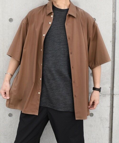 SHIPS / シップス シャツ・ブラウス | SHIPS any: バンブー レーヨン ルーズ ハーフスリーブ シャツ ［BRIOS］◇ | 詳細22