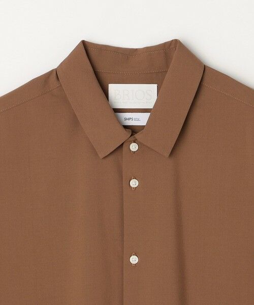 SHIPS / シップス シャツ・ブラウス | SHIPS any: バンブー レーヨン ルーズ ハーフスリーブ シャツ ［BRIOS］◇ | 詳細24