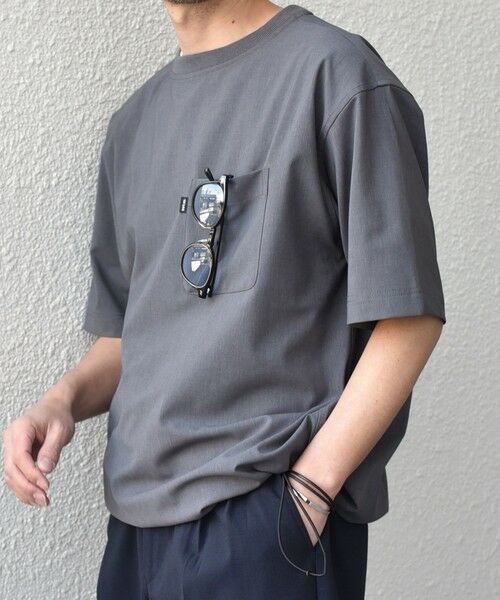 SHIPS / シップス Tシャツ | SHIPS any:〈吸水速乾〉Rapidry スピンドル リラックス Tシャツ(セットアップ対応)◇ | 詳細3