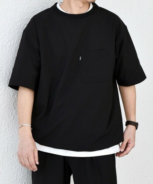 SHIPS / シップス Tシャツ | SHIPS any:〈吸水速乾〉Rapidry スピンドル リラックス Tシャツ(セットアップ対応)◇ | 詳細17