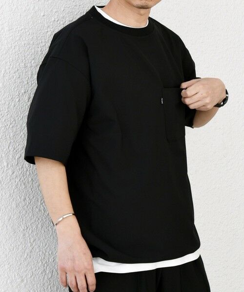 SHIPS / シップス Tシャツ | SHIPS any:〈吸水速乾〉Rapidry スピンドル リラックス Tシャツ(セットアップ対応)◇ | 詳細19