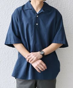 SHIPS / シップス シャツ・ブラウス | SHIPS any:〈洗濯機可能〉コットン/リネン オープンカラー プルオーバー シャツ◇