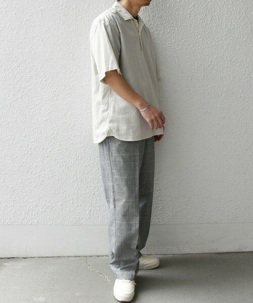 SHIPS / シップス シャツ・ブラウス | SHIPS any:〈洗濯機可能〉コットン/リネン オープンカラー プルオーバー シャツ◇ | 詳細2