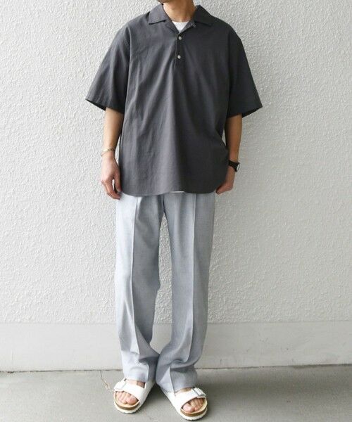 SHIPS / シップス シャツ・ブラウス | SHIPS any:〈洗濯機可能〉コットン/リネン オープンカラー プルオーバー シャツ◇ | 詳細8