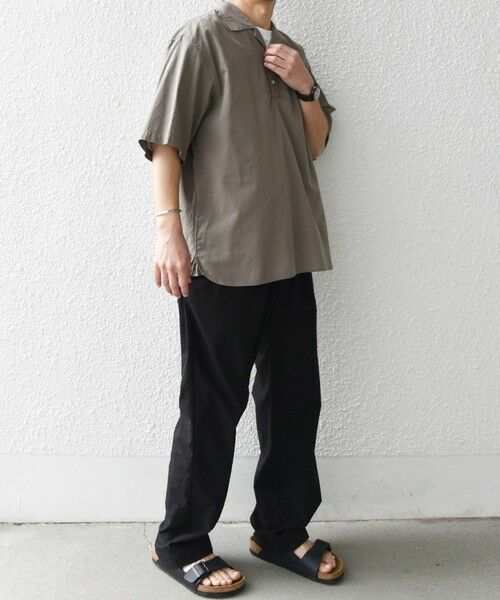 SHIPS / シップス シャツ・ブラウス | SHIPS any:〈洗濯機可能〉コットン/リネン オープンカラー プルオーバー シャツ◇ | 詳細21