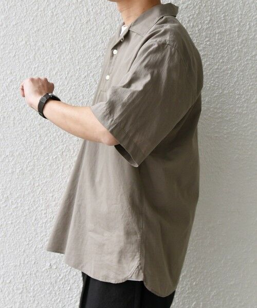 SHIPS / シップス シャツ・ブラウス | SHIPS any:〈洗濯機可能〉コットン/リネン オープンカラー プルオーバー シャツ◇ | 詳細23