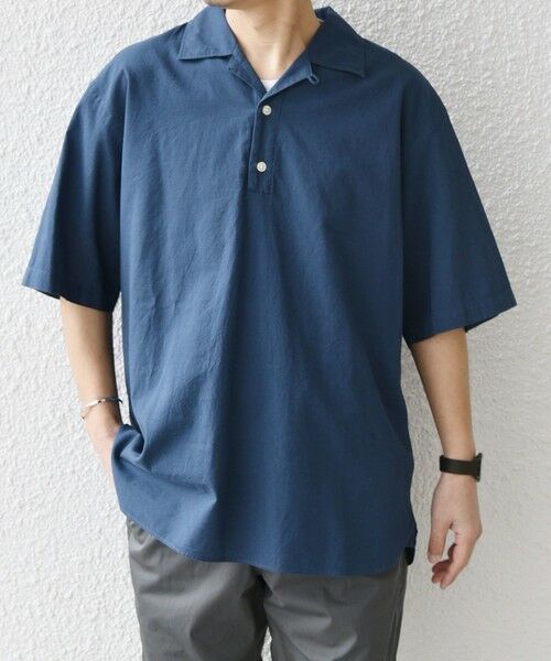 SHIPS / シップス シャツ・ブラウス | SHIPS any:〈洗濯機可能〉コットン/リネン オープンカラー プルオーバー シャツ◇ | 詳細29