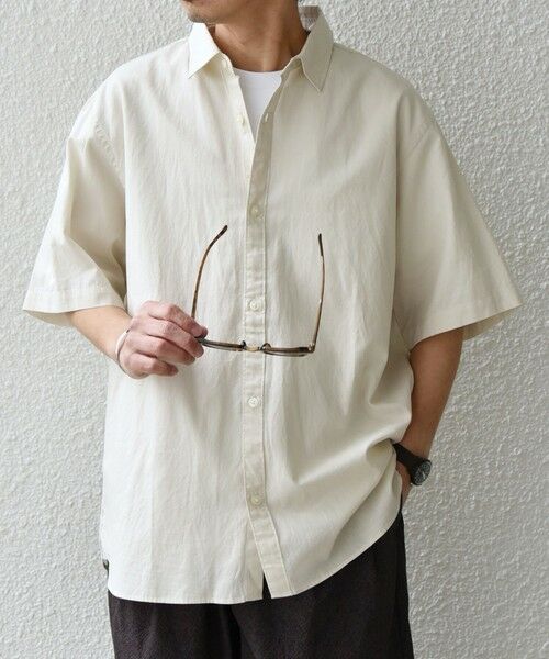 SHIPS / シップス シャツ・ブラウス | SHIPS any:〈洗濯機可能〉コットン/リネン レギュラーカラー シャツ◇ | 詳細3