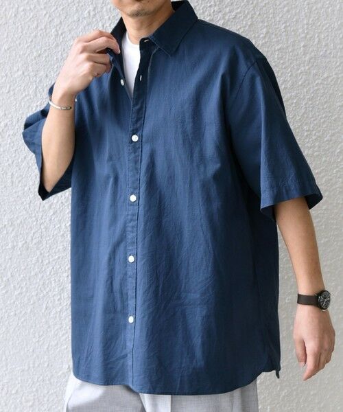 SHIPS / シップス シャツ・ブラウス | SHIPS any:〈洗濯機可能〉コットン/リネン レギュラーカラー シャツ◇ | 詳細25