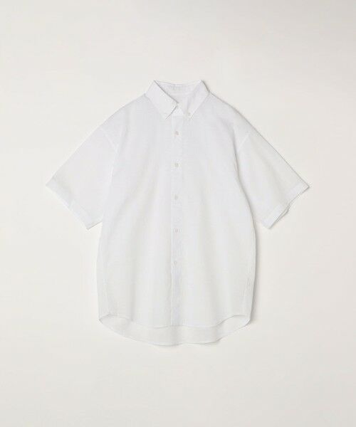 SHIPS / シップス シャツ・ブラウス | SHIPS any: BEZ TEXTILE マルチカラー ストライプ/ソリッド ボタンダウン ショートスリーブ シャツ◇ | 詳細6